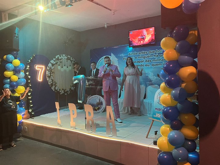 Culto de aniversário da igreja